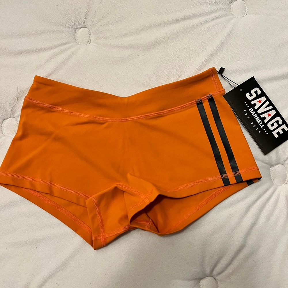Savage Barbell Viper Booty Shorts